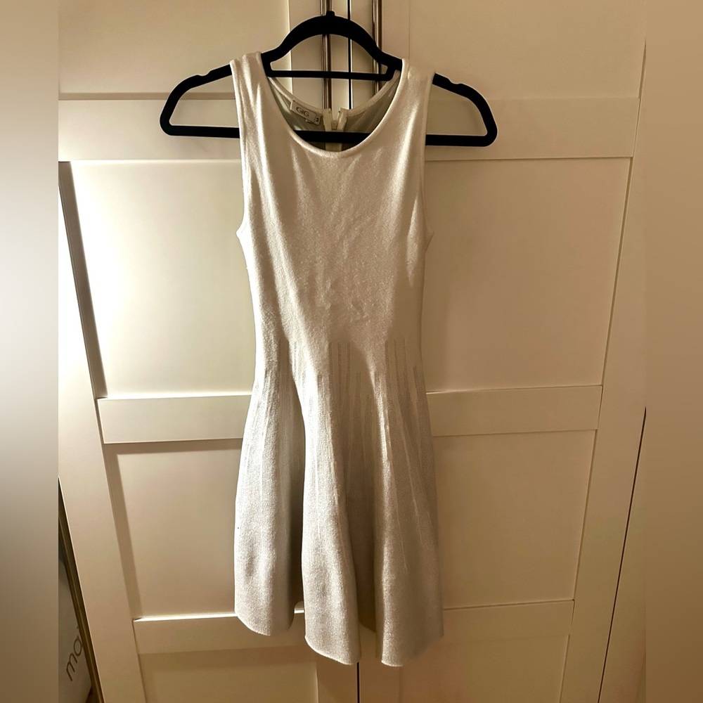 INTERMIX White Knit Dress
